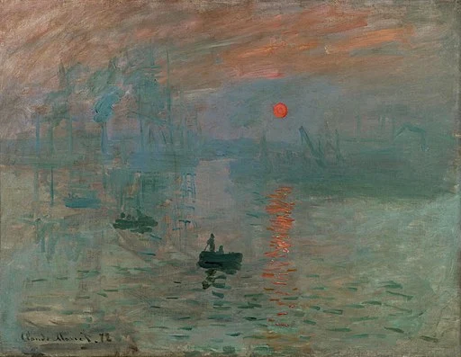 Impression, soleil levant - Claude Monet 1872